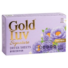 GoldLuv 烘衣紙 薰衣草紫色香, 1個, 130入