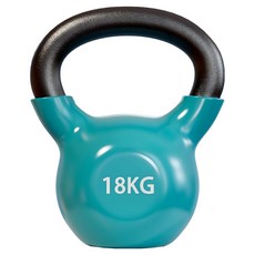 로이윙 PVC 코어 무쇠 덤벨 케틀벨, 멜론, 1개, 18kg