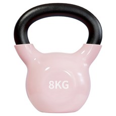 로이윙 PVC 코어 무쇠 덤벨 케틀벨, 피치, 1개, 8kg