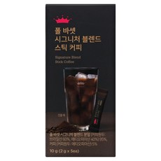 폴바셋 시그니처 블렌드 스틱커피, 2g, 5개입, 1개