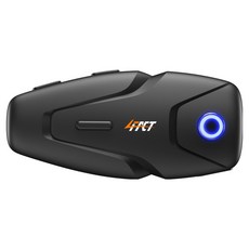 포팩트 무선 인터콤 헬멧 블루투스, 블랙, M1