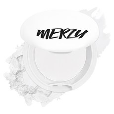 MERZY THE FIRST 持久光澤定妝蜜粉餅 9g, 01 Clear, 1個