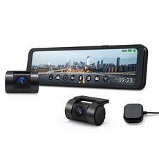 파인뷰 룸미러 와이파이 전방 QHD 실내형 블랙박스 R5 POWER 자가설치, 전방 카메라 + GPS 안테나, 128GB