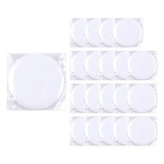 유니아트 그리기 뱃지 대 20p, 흰색, 1개 흰색, 1개
