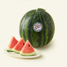 프리미엄 우곡 그린 수박, 1개, 4kg 이상