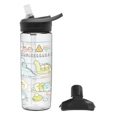 CAMELBAK eddy+ 多水吸管水瓶 + 防塵蓋 角落小夥伴, 蜥蜴媽媽, 1個, 600ml