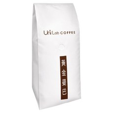 Uni Lab COFFEE 黃金曼巴咖啡豆, 450g, 1個, 全豆咖啡（未研磨）