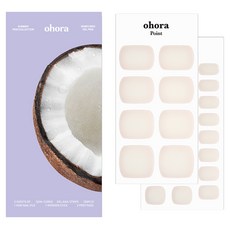 오호라 P 젤 페디 스트립, 코코넛 젤리, 1개
