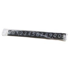 아트사인 조립형 가격표 6 x 8 mm, 검정, 1개
