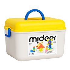 mideer 多維拼插軟積木 小小創想家, 混和顏色, 1套