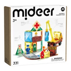 mideer 彩窗磁力片 職業英雄, 混和顏色, 1套