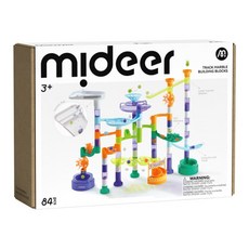 mideer 軌道滾珠積木 銀河競速, 混和顏色, 1套