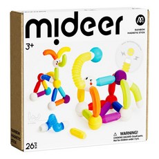mideer 無限創意彩虹磁力棒, 混和顏色, 1套
