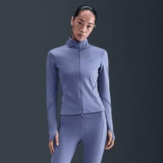 NIKE 耐吉 官方正品 Swift 女款 Dri-FIT 全拉鍊中層跑步上衣 IB1999-499 131892, 世界靛藍