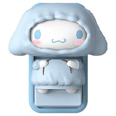 로이체 산리오 캐릭터즈 피규어 키캡 키링, 시나모롤, SAN-FKC-D-CN, 제조사축