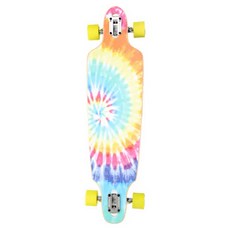 그랜드고퍼 크루저 디자인 감성 스타일 롱 스케이트보드 입문용, Tye Dye, 1개