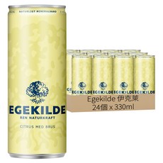 Egekilde 伊克萊 橘子氣泡礦泉水, 24個, 330ml