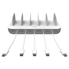 Lunique 超高速 PPS / PD 5埠多功能充電器 Type-C 5p LQ-375