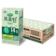 셀렉스 프로틴 당솔브 식물성 고단백 저당 음료 오곡맛, 24개, 190ml 24개, 190ml