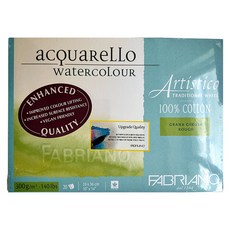 파브리아노 뉴아띠스띠꼬 스케치북 AR105 19022636-PROMOTION T.W R 300g 260 x 360 mm, 8절, 1개, 20매