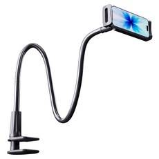 일리온 스마트폰 태블릿PC 침대 자바라 거치대 75cm, 블랙, 1개, Jabara-75 블랙, 1개, Jabara-75