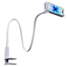 일리온 스마트폰 태블릿PC 침대 자바라 거치대 75cm, 화이트, 1개, Jabara-75 화이트, 1개, Jabara-75