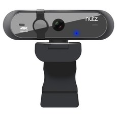 Nutz 4K 800만 화소 고화질 웹캠, 블랙, NUTZ UHD2160L