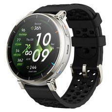amazfit 華米 Active 3 Premium 智慧手錶, 香檳銀, 1.32吋, GPS