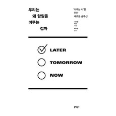 우리는 왜 할일을 미루는 걸까:‘미루는 나’를 위한 새로운 솔루션, 반양장
