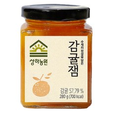 상하농원 감귤잼, 280g, 1개