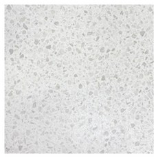 제이플로르 데코타일 457.2 x 457.2 x 3 mm, T2601 테라조 크림 화이트, 16개