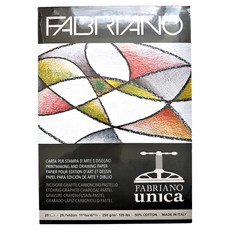 파브리아노 유니카 패드 19100384 Bianco 250g UNP02, A3, 1개, 20매