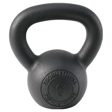 이고진 파워 케틀벨, 6kg, 1개, 블랙