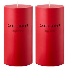 COCODOR 珂珂朵爾 香氛柱 L, 黑櫻桃, 2個