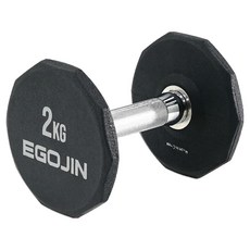 EGOJIN Pro Edge TPU 啞鈴, 2kg, 1個