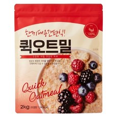 월드그린 퀵오트밀, 2kg, 1개