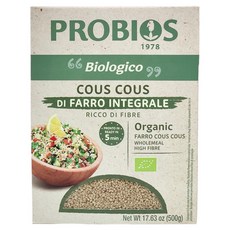 프로바이오스 유기농 파로 쿠스쿠스, 500g, 1개