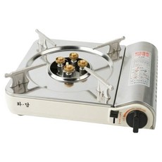 화담 휴대용 가스레인지 4구 고화력 버너 더쿡, 크림화이트, 1개