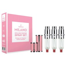 TRAVALO 米蘭外盒 + 高級型 G3 引擎 5ml 3入組, 1個, 粉紅色