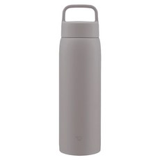 ZOJIRUSHI 象印 不鏽鋼真空吊環保溫保冷杯 SU-DA100, HM 暖灰色, 1個, 1L