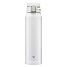 ZOJIRUSHI 象印 不鏽鋼超輕量保溫杯 SM-SR60E, WA 簡潔白, 1個, 600ml