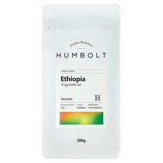 HUMBOLT 衣索比亞 耶加雪菲 單品咖啡豆, 200g, 1個