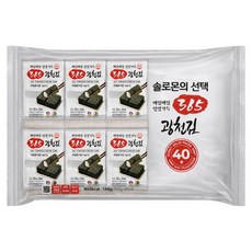 광천김 재래도시락, 3.65g, 40개