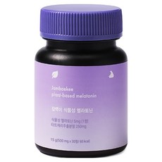 잠백이 식물성 멜라토닌 15g, 1개, 30정