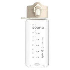 evorie 愛得利 直飲水杯, 棕雅色, 1個, 380ml