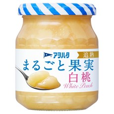 Aohata 白桃果醬 無蔗糖, 250g, 1個