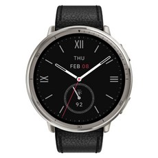 amazfit 華米 Active2 藍寶石 智慧手錶, 黑色, 1.32吋, 藍牙