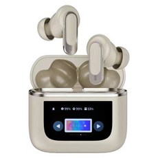 DTAudio 觸控屏雙降噪藍芽耳機 AI翻譯款, 香檳金, DTA-YX27Y-AI
