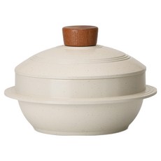 VIZZART 電磁爐陶瓷釜鍋, 象牙白 + 大理石, 1個, 18cm
