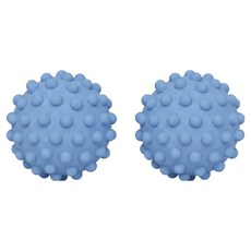마켓피아 요가 필라테스 마사지 근육이완 롤링 마사지 지압볼 4.5cm, 블루, 2개